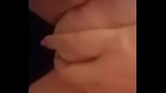 b. girl plays with her tits Thumb