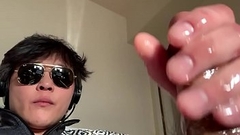 Asian jerk off selfie Thumb
