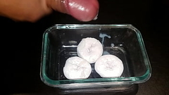 Cumming on my Hostess Mini Donuts for a sweater flavor. Thumb