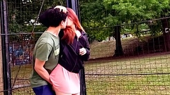 Deepthroat and rough sex in the park with my schoolmatev Thumb