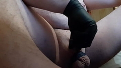 Non dominant hand jerking Thumb