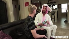 step Dad Dresses Up As The Easter Bunny To Put An Egg Up Ass Thumb